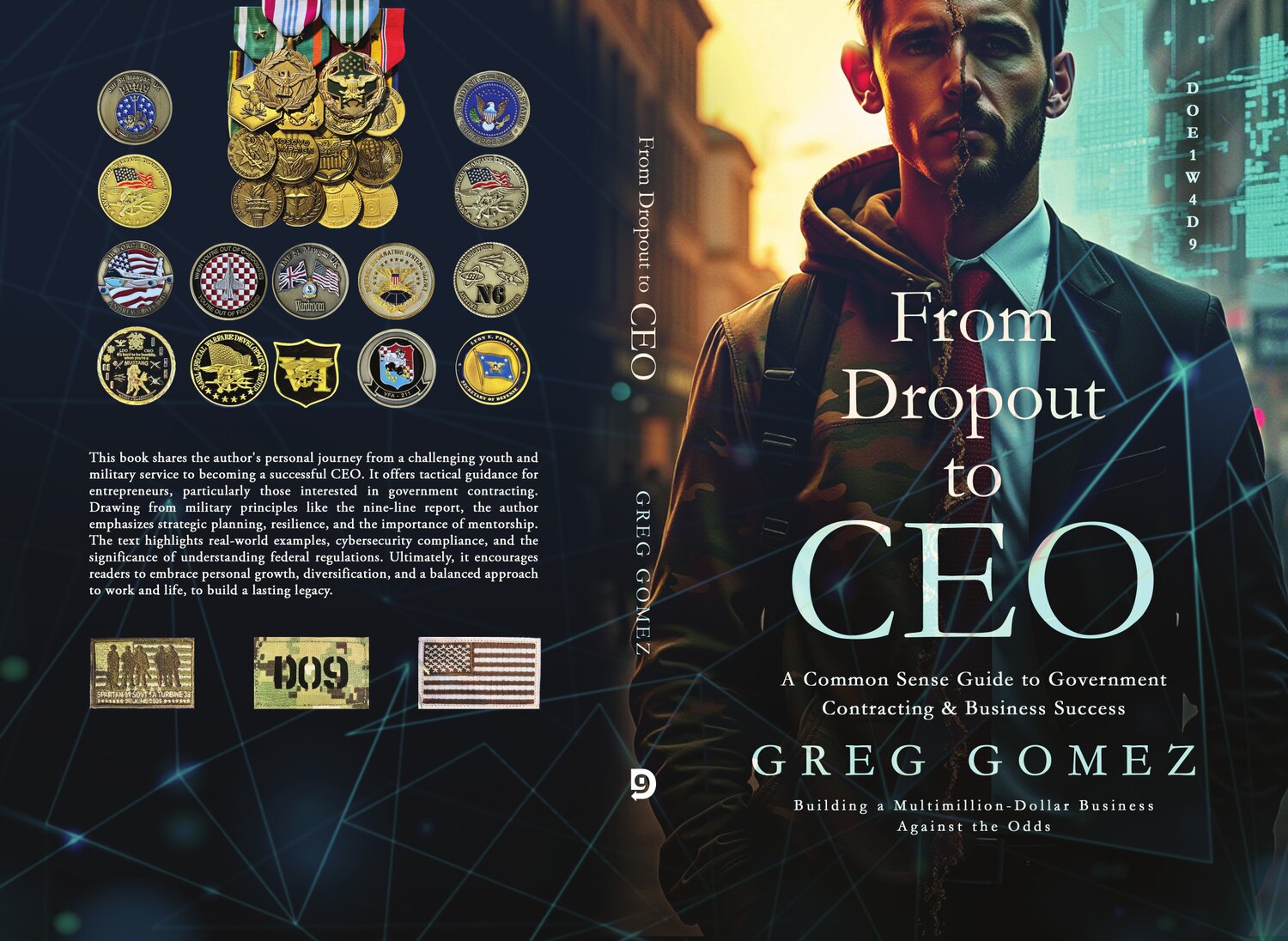 From Dropout to CEO, front and back cover