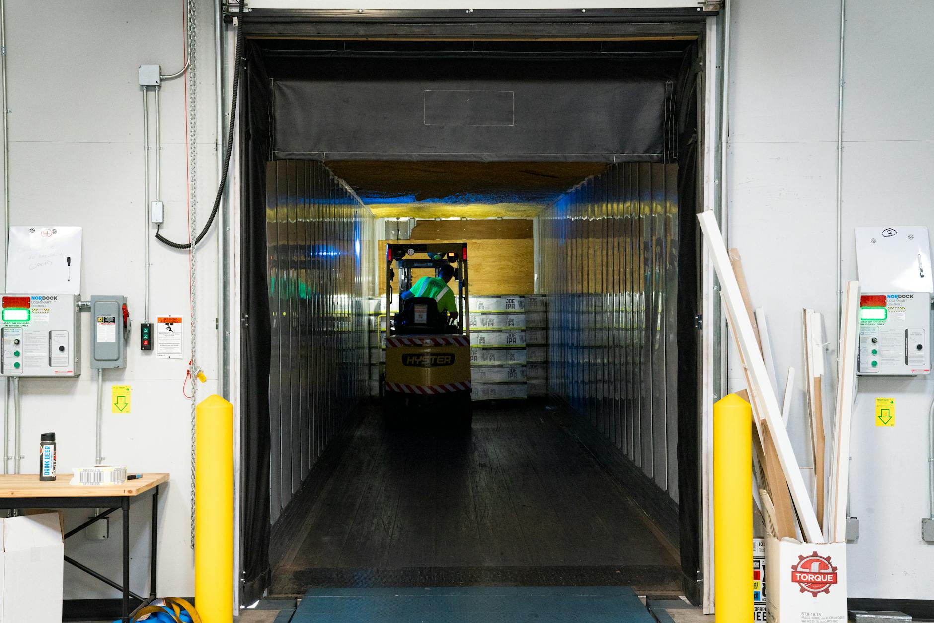 Shipboard material handling equipment